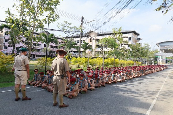 กิจกรรมค่ายลูกเสือสามัญรุ่นใหญ่ ชั้นมัธยมศึกษาปีที่ 2 ประจำปี 2567 เพื่อพัฒนาผู้เรียน เสริมทักษะชีวิต สร้างจิตอาสาลูกเสือสามัญรุ่นใหญ่ ระหว่างวันที่ 19-21 ธันวาคม 2567 ณ โรงเรียนเฉลิมพระเกียรติสมเด็จพระศรีนครินทร์ ภูเก็ต